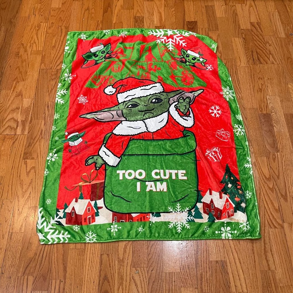 The Child Christmas Micro Fleece Blanket